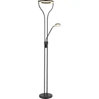 Globo LED-Deckenfluter Ebro mit LED-Leselampe, dimmbar