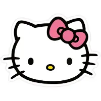Hello Kitty Dekokissen "", bunt (weiß, neutral), B:36cm H:2,5cm L:26cm, Polyester, Dekokissen_Sitzkissen_Kissenhüllen, Dekokissen, hochfarbig bedruckt