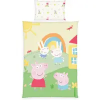 Herding Babybettwäsche "Peppa Pig", Wendebettwäsche