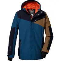 Killtec Jungen Skijacke/Funktionsjacke mit Kapuze und Schneefang KSW 387 BYS SKI