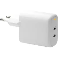dbramante1928 re-charge - EU Wandladegerät - 2x USB-C 45W - W, Drinnen, AC, Weiß