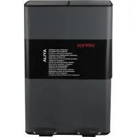 Spirella – 60 l (2 x 30 l) Küchenabfalleimer mit Pedalantrieb – Modell Aliya – G