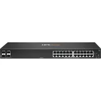 HP HPE Aruba Networking CX 6100 24G 4SFP+ Switch, Managed, L3, Gigabit Ethernet (10/100/1000), Rack-Einbau, 1U