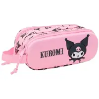 Hello Kitty Kuromi 3d Mäppchen Rosa Mann Rosa One Size