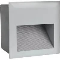 Eglo ZIMBA-LED, Außenspotbeleuchtung, Silber, Aluminium-Guss, IP65, II, Silber