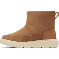 Sorel Schneestiefeletten Explorer III Slip On WP Damen Tan / Gum 2-Schuhgröße 38,5