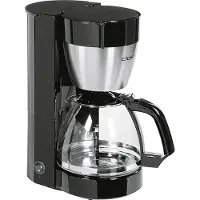 Cloer 5019, Filterkaffeemaschine, 800 W, Schwarz, Edelstahl