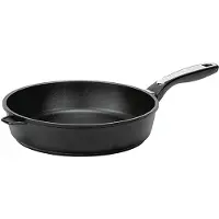 Kruger Bratpfanne "Aluguss Pfanne tief DELTA" Aluminiumguss 1 Stk. tlg. für Induktions-Kochfelder geeignet, tiefe Ausführung
