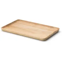 Continenta Tablett rechteckig, Gummibaum