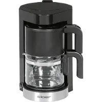 Cloer 5990, Filterkaffeemaschine, Gemahlener Kaffee, Schwarz