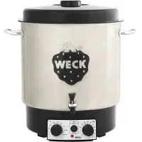 Weck Einkochautomat Edelstahl / Kunststoff 30 l, Ø 35 cm, 41 cm