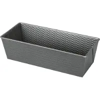 Kaiser Brotbackform "Inspiration", grau, B:12cm L:31,3cm T:7,8cm, Stahl, Küchenformen, Brotbackform, Brotbackform, Kastenbackform, Stahl antihaftbeschichtet, langlebig