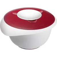 Westmark Backschüssel mit Deckel, 2,5 l, rot