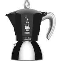 Bialetti New Moka Induktion 6 Tassen schwarz