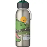 Mepal Trinkflasche "Thermoflasche Flip-Up Campus 350 ml", grün (dino), 350ml, Trinkflaschen, Trinkflasche