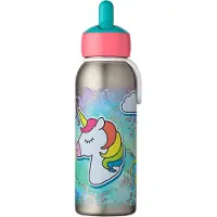 Mepal Trinkflasche "Thermoflasche Flip-Up Campus 350 ml", bunt (einhorn), 350ml, Trinkflaschen, Trinkflasche