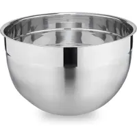 Weiss Weis 11016, Salatschüssel, Rund, Edelstahl, Edelstahl, Metallisch, 1,5 l