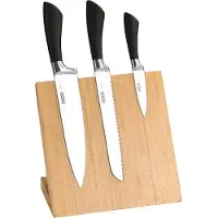 Kesper Messerblock "magnetisch", beige (natur), B:23cm H:20cm, Messerblöcke, Messerblock, Lieferung ohne Messer