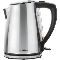 Grossag Wasserkocher WK45 Edelstahl-Topf 1,2l