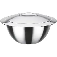 GSW Thermobehälter , silber (silberfarben), Ø:22cm, Edelstahl, Lebensmittelaufbewahrungsbehälter, Thermobehälter, doppelwandig, mit Deckel