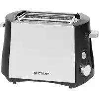 Cloer Toaster 3410, 2 Scheibe(n), 825 W, 230 V, 275 x 160 x 180 mm, 323 mm, 198 mm