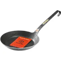 Albert Turk GmbH & Co. KG TURK Pfanne freiform-warmgeschmiedet mit Hakenstiel Ø 32 cm grau