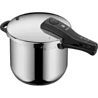 WMF Perfect 0791839990, 6,5 l, Keramik, Gas, Halogen, Induktion, Massekochplatte, Edelstahl, 22 cm, Edelstahl, 70 kPa