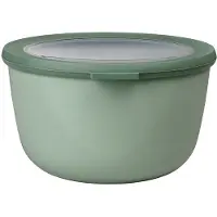Mepal Multischüssel Cirqula - Mikrowellengeschirr - Multikom 2000 ml - Nordic sage - Meal prep box - Frischhaltedosen mit Deckel