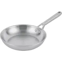 Ninja Bratpfanne "EverClad Edelstahl-Pfanne C900DE", silber (edelstahlfarben), H:7,8cm L:39,5cm Ø:20cm, Pfannen, Bratpfanne, Entwickelt für den Einsatz unter schwierigsten Kochbedingungen