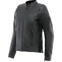 Dainese Itinere Damen Dunkelrot Motorrad Lederjacke Größe 42