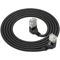ACT DD7905, 5 m, Cat6a, U/UTP (UTP), RJ-45, RJ-45, Schwarz