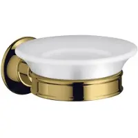 Hansgrohe AXOR Montreux Seifenschale, 42033990, Farbe: Polished Gold Optic