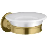 Hansgrohe AXOR Montreux Seifenschale, 42033250, Farbe: Brushed Gold Optic