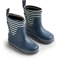 Wheat - Kid's Rubber Boot Mist - Gummistiefel Gr 22 blau