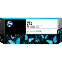 HP 745 DesignJet Druckerpatrone Chromatisches Rot, 300 ml, DesignJet Z2600 PostScript-Drucker, DesignJet Z5600 PostScript-Drucker, Thermal Inkjet, F9K06A, Singapur, 283 mm, 41 mm