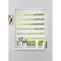 My Home Doppelrollo "TIMELI", Lichtschutz, Sichtschutz, ohne Bohren, freihängend, Klemmfix-Doppelrollo, NEUHEIT