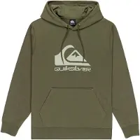 Quiksilver Kapuzensweatshirt "Comp Logo", Herren, Gr. XS, grün (grape leaf), Obermaterial: 60% Baumwolle, 40% Polyester., Sweatshirts Kapuzensweatshirt