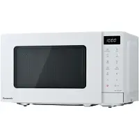 Panasonic NN-GT21QWEPG 20L Grill-Mikrowelle mit Drehteller und Gitterrost, 800 W
