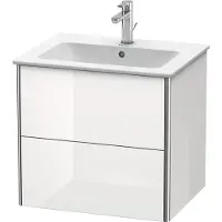 Duravit Waschtischunterbau XSQUARE 560x610x478mm taupe seidenmatt