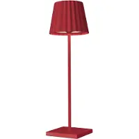 Sompex TROLL 2.0 T LED Outdoor Akkuleuchte dimmbar H38 ROT