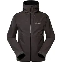 Berghaus Wasserdichte Bramblfell InterActive Gore-Tex Jacket, Herren Jacke, XL (55), GREY PINSTRIPE/JET BLACK,
