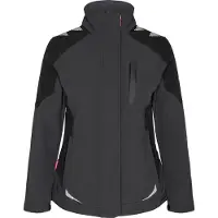Engel Galaxy Damen-Softshell-Jacke 8815-229 Gr. 2XL Anthrazitgrau/Schwarz