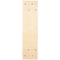 Carpetfine Wollteppich "Gabbeh Uni, auch als Läufer und Rund erhältlich", rechteckig, 15 mm Höhe, reine Wolle, handgewebt, Gabbeh Loom Tiermotiv, große Farbauswahl