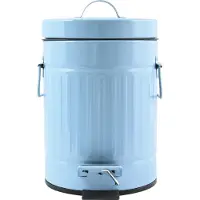MSV 144359, 3 l, Rund, Metall, Blau, Terrasse, 17 cm