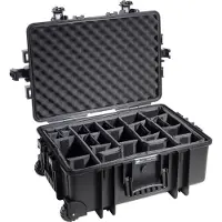 B&W Cases Hartschalenkoffer 6700 mit Divider schwarz