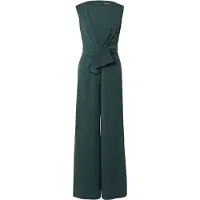 Vera Mont Jumpsuit "Jumpsuit mit weitem Bein", Damen, Gr. 34, EURO, grün (mystic grün), Obermaterial: 95% Polyester PES. 5% Elasthan EL., Overalls Jumpsuit