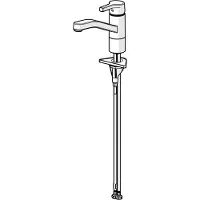 Hansa Spültisch-Einhebelmischer HANSAPALENO schwenkbar, Ausladung 216mm, chrom