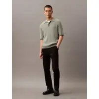 Calvin Klein Chinohose "SLM CTTN STRTCH CHN" Mit Gürtelschlaufen