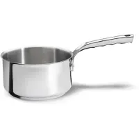 De Buyer Saucepan Milady 18CM Inox, ND, TU Kasserolle, Edelstahl, 18 cm Durchmesser, Induktionsherd-geeignet