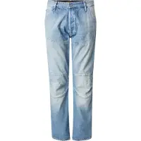 G-Star Regular-fit-Jeans "5620 3D Regular", Herren, Gr. 32, Länge 32, blau (vintage mayin), Denim/Jeans, Obermaterial: 100% Baumwolle, straight fit normal, Jeans Regular-fit-Jeans, mit Knie-Patches